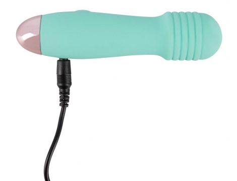 Mini wibrator silikonowy Cuties zielony USB 12,5 cm - 11
