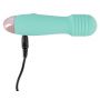 Mini wibrator silikonowy Cuties zielony USB 12,5 cm - 12