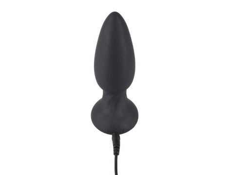 Korek analny rotacyjny Black Velvets pilot USB 14 cm - 14