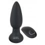 Korek analny rotacyjny Black Velvets pilot USB 14 cm - 4