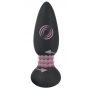 Korek analny rotacyjny Black Velvets pilot USB 14 cm - 6