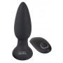 Korek analny rotacyjny Black Velvets pilot USB 14 cm - 5