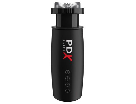 Masturbator PDX Elite Motobator 2 wibrujący z ssaniem USB 23 cm - 7