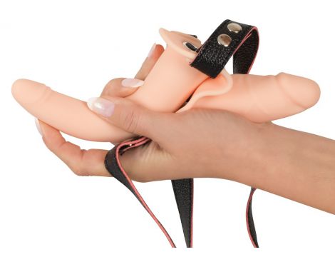 Vibrating Double Strap-On - 13