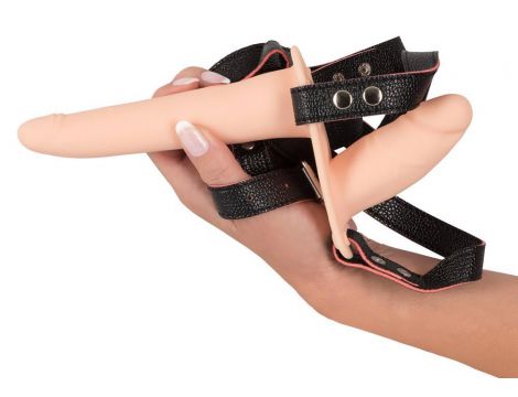 Vibrating Double Strap-On - 7