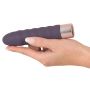 Wibrator Diamond Vibe z falami silikonowy USB 15 cm - 9