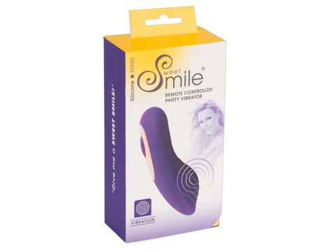 Wibrator Sweet Smile w majtkach z pilotem RC silikonowy USB - 2
