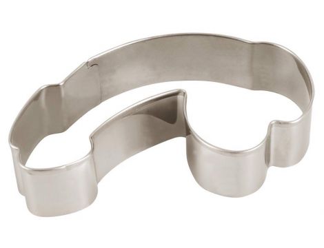 Zestaw 2 metalowych wykrawaczek do ciastek penis 10 cm - 9