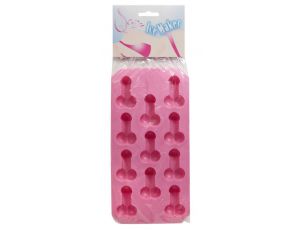 Forma do kostek lodu w kształcie penisa TPR 20 x 11 cm