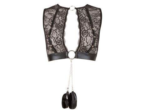 Zestaw top bondage Cottelli L z kajdankami - 15