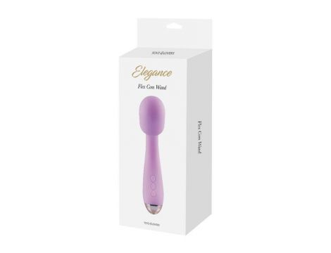 Wibrator elastyczny Flex Com Wand Toyz4lovers USB 17 cm - 5