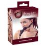 Knebel z dildo Fetish Collection czarny silikonowy 12 cm - 3