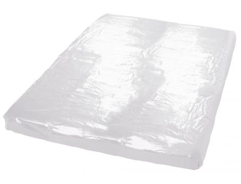 Prześcieradło winylowe białe 200 x 230 cm Fetish Collection - 8