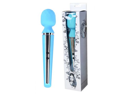 Masażer stymulator silikonowy B Series Magic niebieski USB 10 funkcji