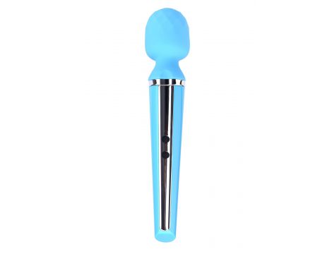 Masażer stymulator silikonowy B Series Magic niebieski USB 10 funkcji - 2