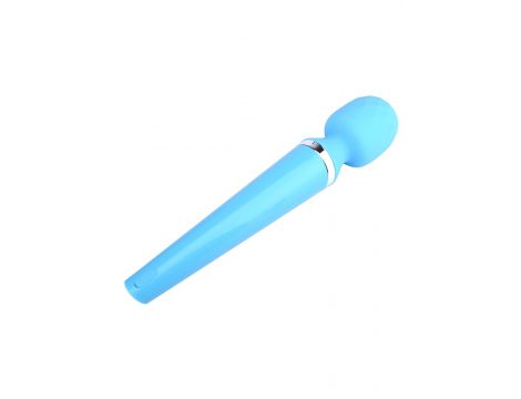 Masażer stymulator silikonowy B Series Magic niebieski USB 10 funkcji - 4