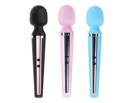 Masażer stymulator silikonowy B Series Magic niebieski USB 10 funkcji - 5