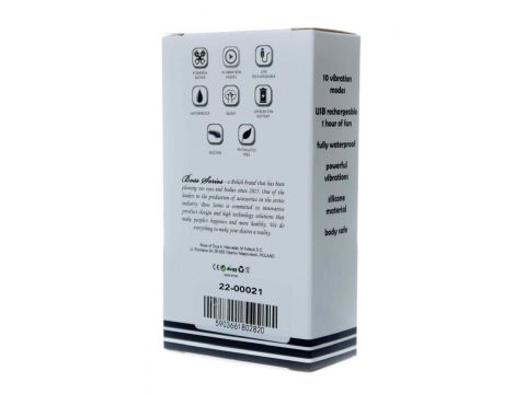 Wibrator szminkowy mini czerwony B Series Magic USB wodoodporny - 7