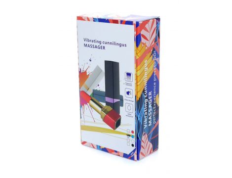 Stymulator szminkowy niebieski B Series Magic USB wodoodporny - 6