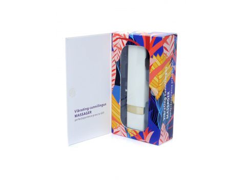 Mini wibrator szminka B-Series Magic biały USB wodoodporny - 5