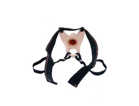 Proteza strap on silikonowa B Series Magic 24,5 cm - 2