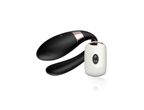 Stymulator V Vibe B Series Smart czarny USB z pilotem