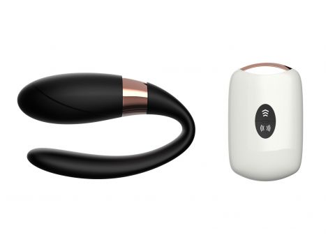 Stymulator V Vibe B Series Smart czarny USB z pilotem - 8