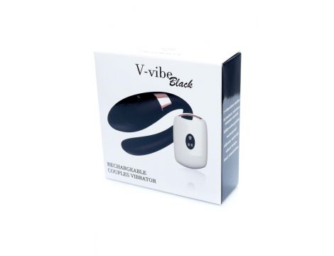 Stymulator V Vibe B Series Smart czarny USB z pilotem - 10