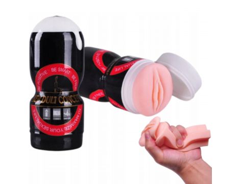 Masturbator TPE Passion Cup Vagina 16 cm - 2