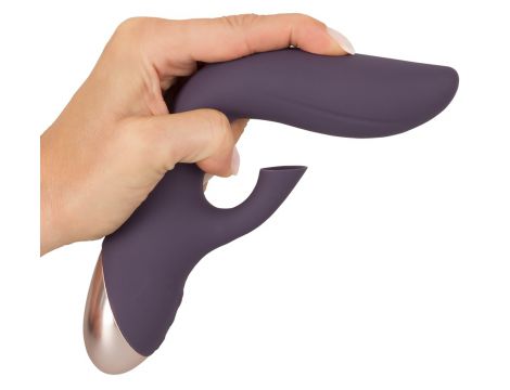 Wibrator ssący Javida punktu G silikonowy USB 21 cm - 18