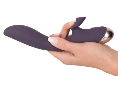 Wibrator ssący Javida punktu G silikonowy USB 21 cm