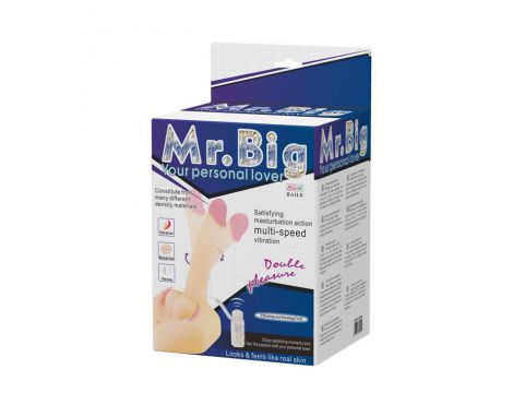 Wibrator realistyczny obracający się Baile Mr. BIG 21 cm - 2