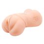 Masturbator waginalny Crazy Bull realistyczny cyberskóra cielisty 13 cm - 3