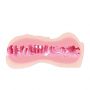 Masturbator waginalny Crazy Bull realistyczny cyberskóra cielisty 13 cm - 6