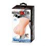 Masturbator waginalny Crazy Bull realistyczny cyberskóra cielisty 13 cm - 9