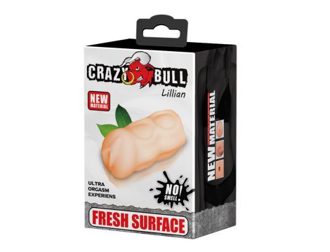 Masturbator kompaktowy realistyczny Crazy Bull Lillian wodoodporny 13 cm - 6