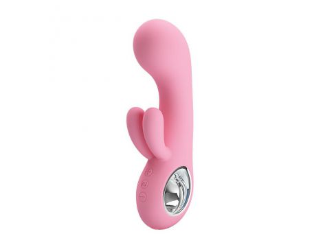 Wibrator króliczek Pretty Love Chris silikonowy USB 15 cm 7 trybów - 2