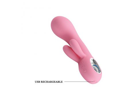 Wibrator króliczek Pretty Love Chris silikonowy USB 15 cm 7 trybów - 6