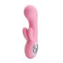 Wibrator króliczek Pretty Love Chris silikonowy USB 15 cm 7 trybów - 2