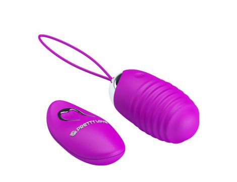 Bezprzewodowe wibrujące jajko Pretty Love Jessica USB 12 funkcji - 2