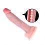 Gigantyczne realistyczne dildo wibrujące Baile Super Emperor 36 cm - 3