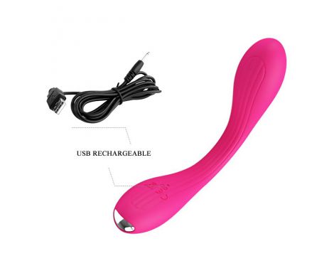 Wibrator silikonowy Pretty Love Yedda 12 funkcji USB - 7