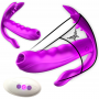 Stymulator silikonowy do majtek Fox USB 7 funkcji z ogrzewaniem - 8
