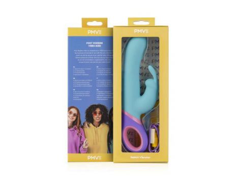 Wibrator króliczek PMV20 Meta silikonowy 23 cm USB - 7