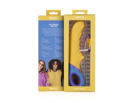Wibrator punktu G PMV20 Tone wielokolorowy USB 23 cm - 6