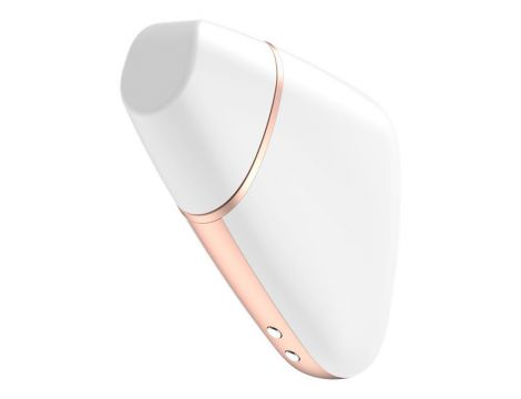 Stymulator łechtaczki Satisfyer Love Triangle biały z aplikacją