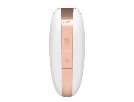 Stymulator łechtaczki Satisfyer Love Triangle biały z aplikacją - 6