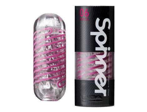 Masturbator Tenga Spinner Shell przezroczysty 13 cm - 11