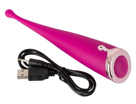 Wibrator punktowy Couples Choice silikonowy USB 17,5 cm - 10