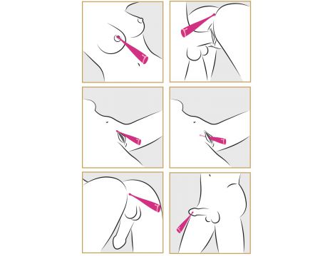Wibrator punktowy Couples Choice silikonowy USB 17,5 cm - 14